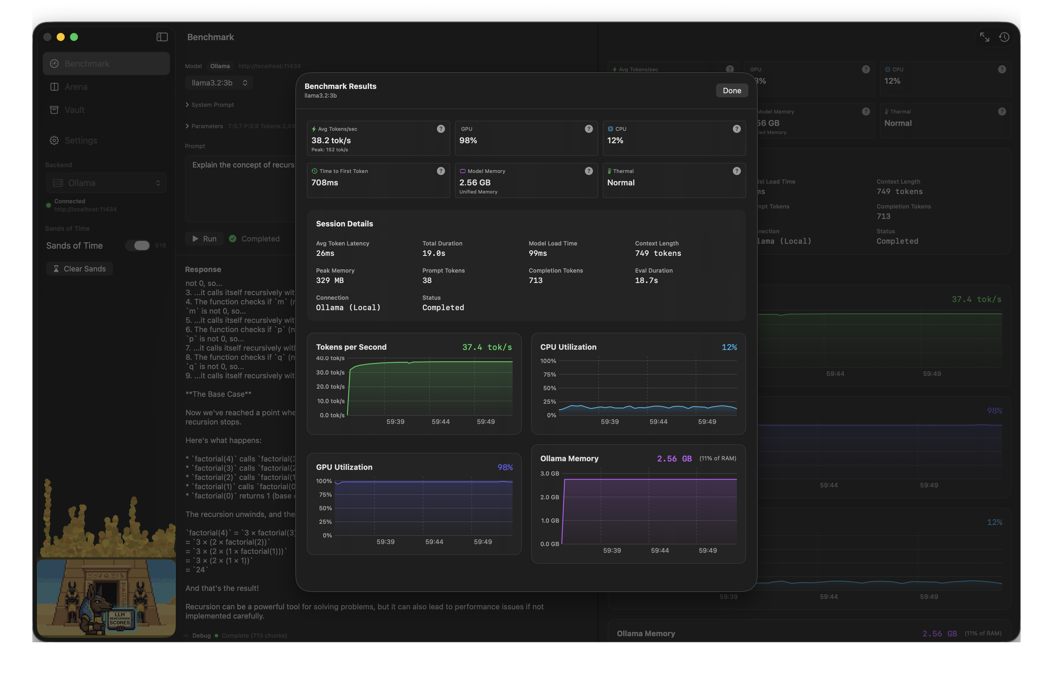 Anubis Benchmark Dashboard