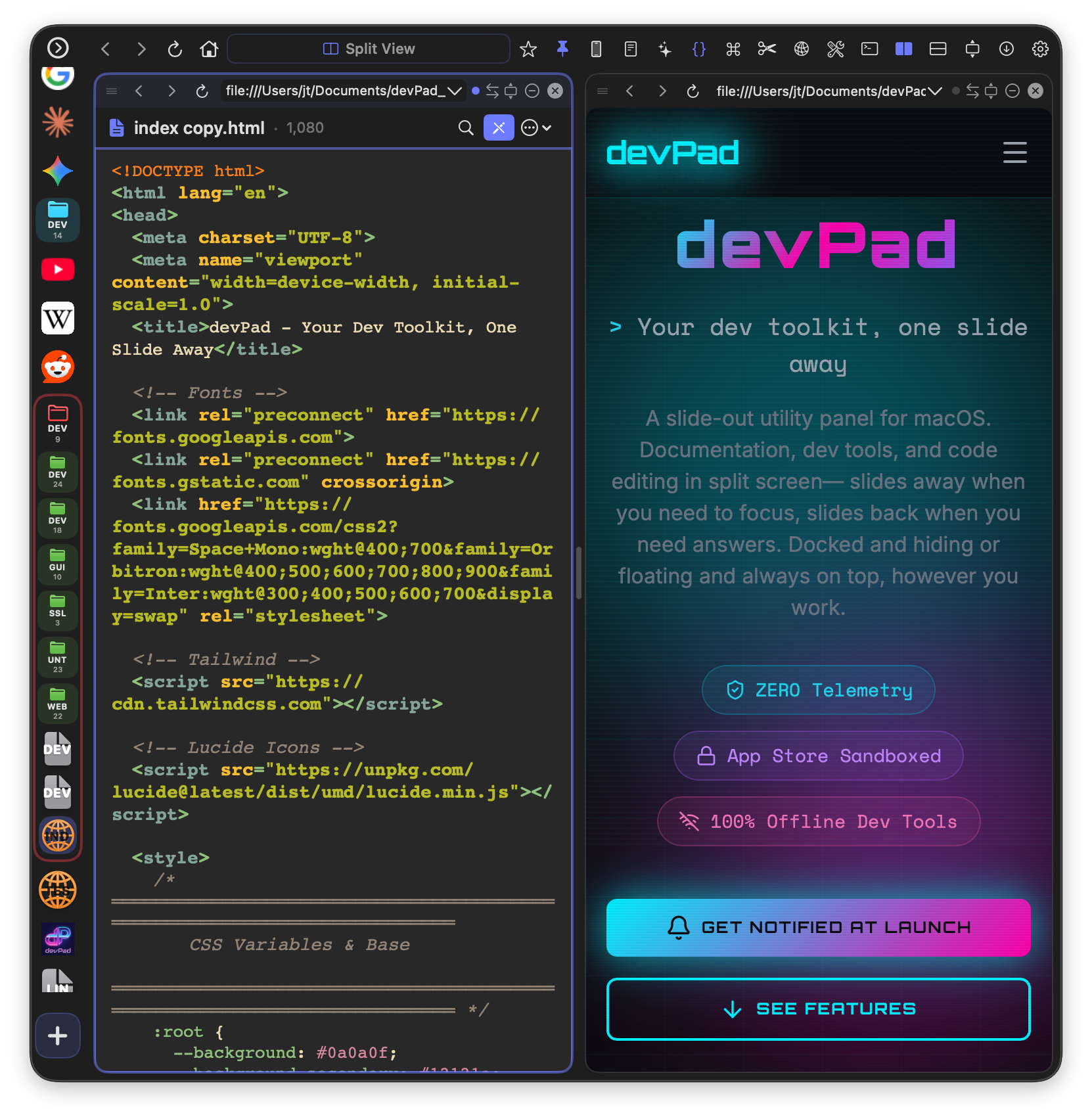 devPad App